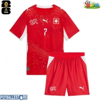 Sveits Breel Embolo #7 Hjemmedraktsett Barn VM 2026 Kortermet (+ Korte bukser)